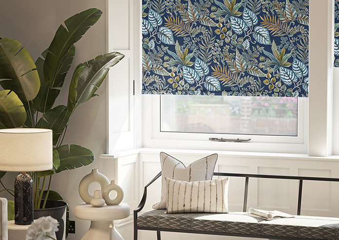 Paloma, Indigo - Twist&Fit Roller Blind - Image 5